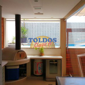 Cortina Rolô no Litoral